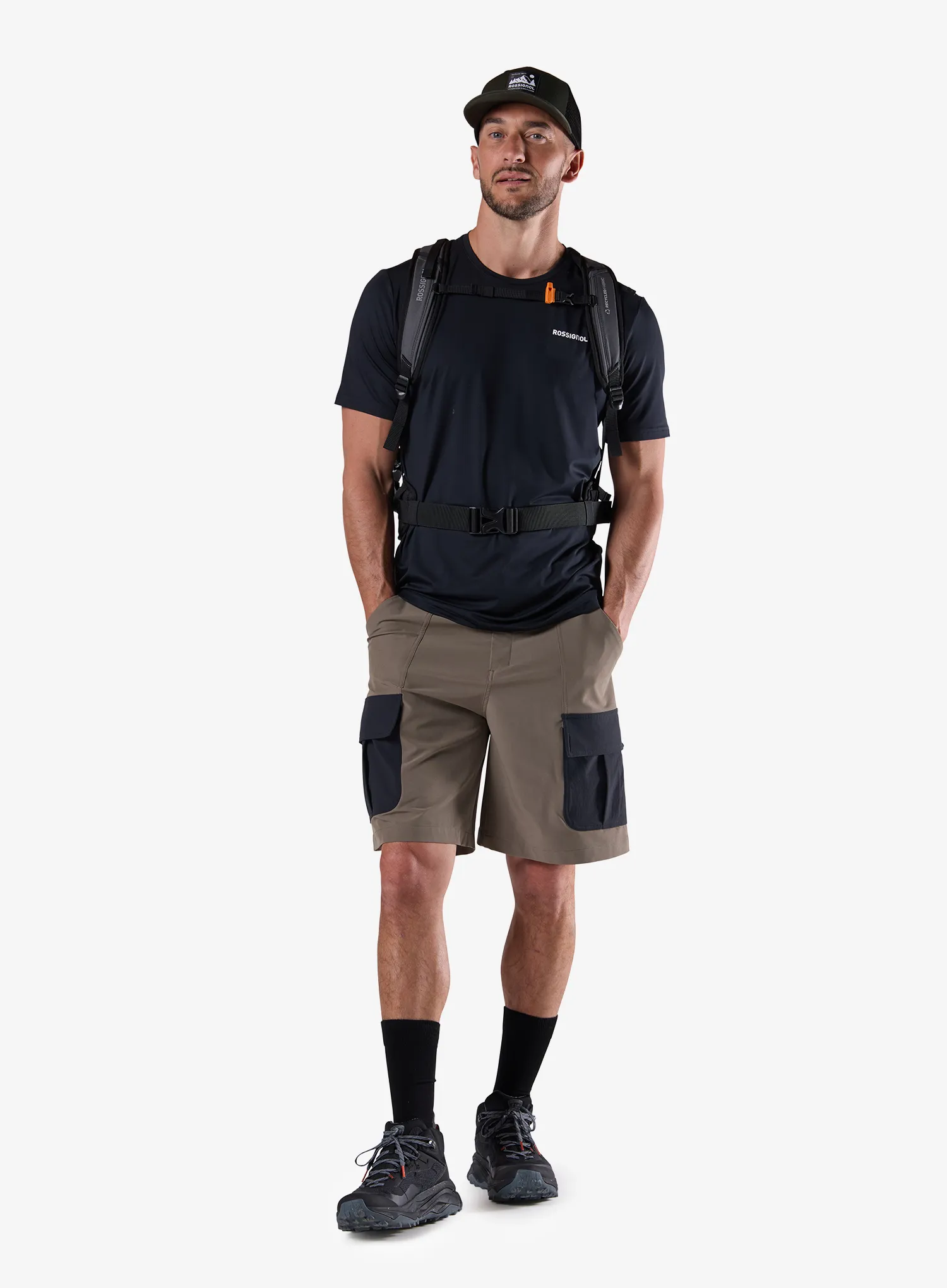 Funktionsshirt Rossignol Graphic Active Tee - black