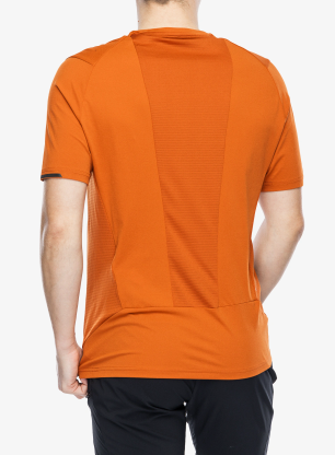 Funktionsshirt Salewa Pedroc Dry Hyb T-Shirt - bombay brown