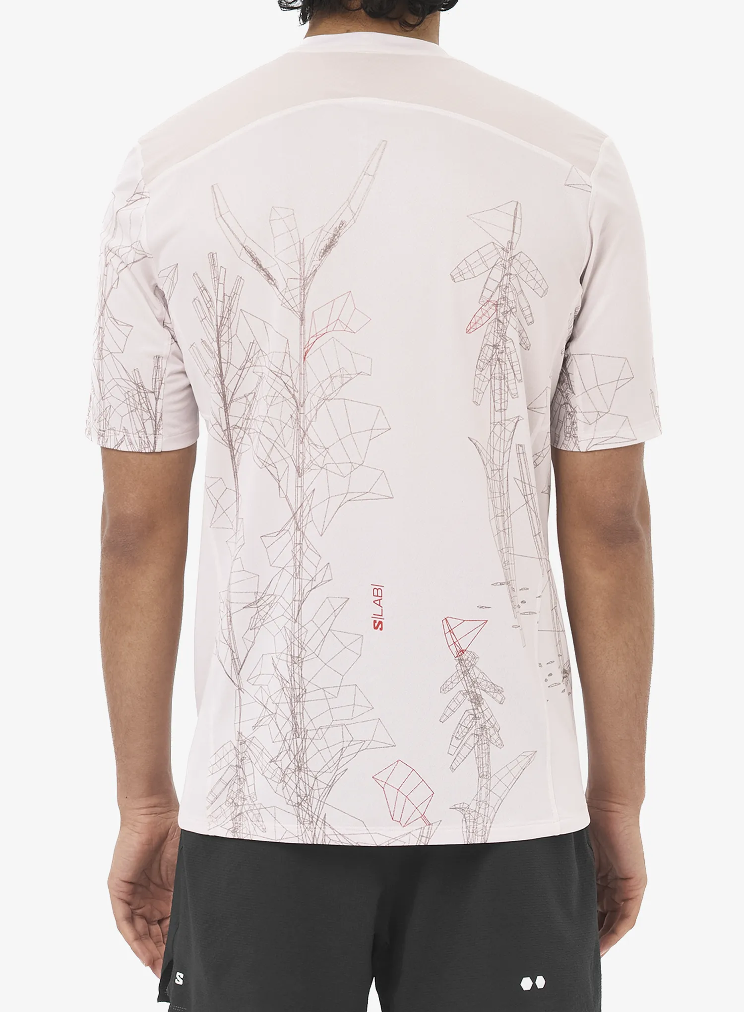 Funktionsshirt Salomon S/Lab Ultra TEE AOP - lilac ash