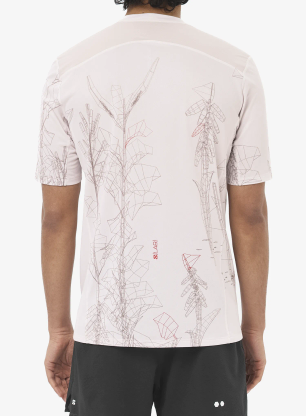Funktionsshirt Salomon S/Lab Ultra TEE AOP - lilac ash