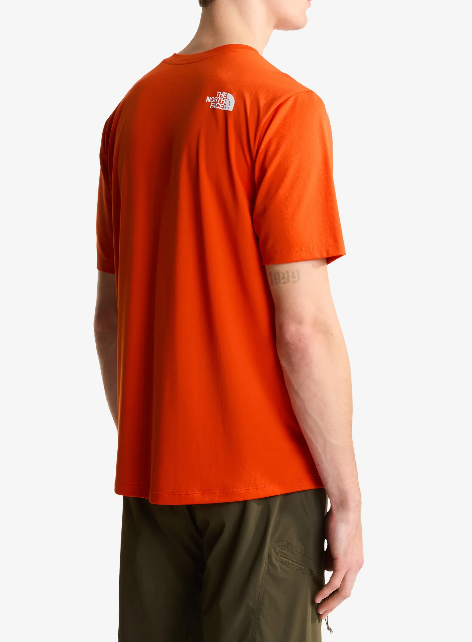 Funktionsshirt The North Face 24/7 S/S Tee Logo Graphic - lava red
