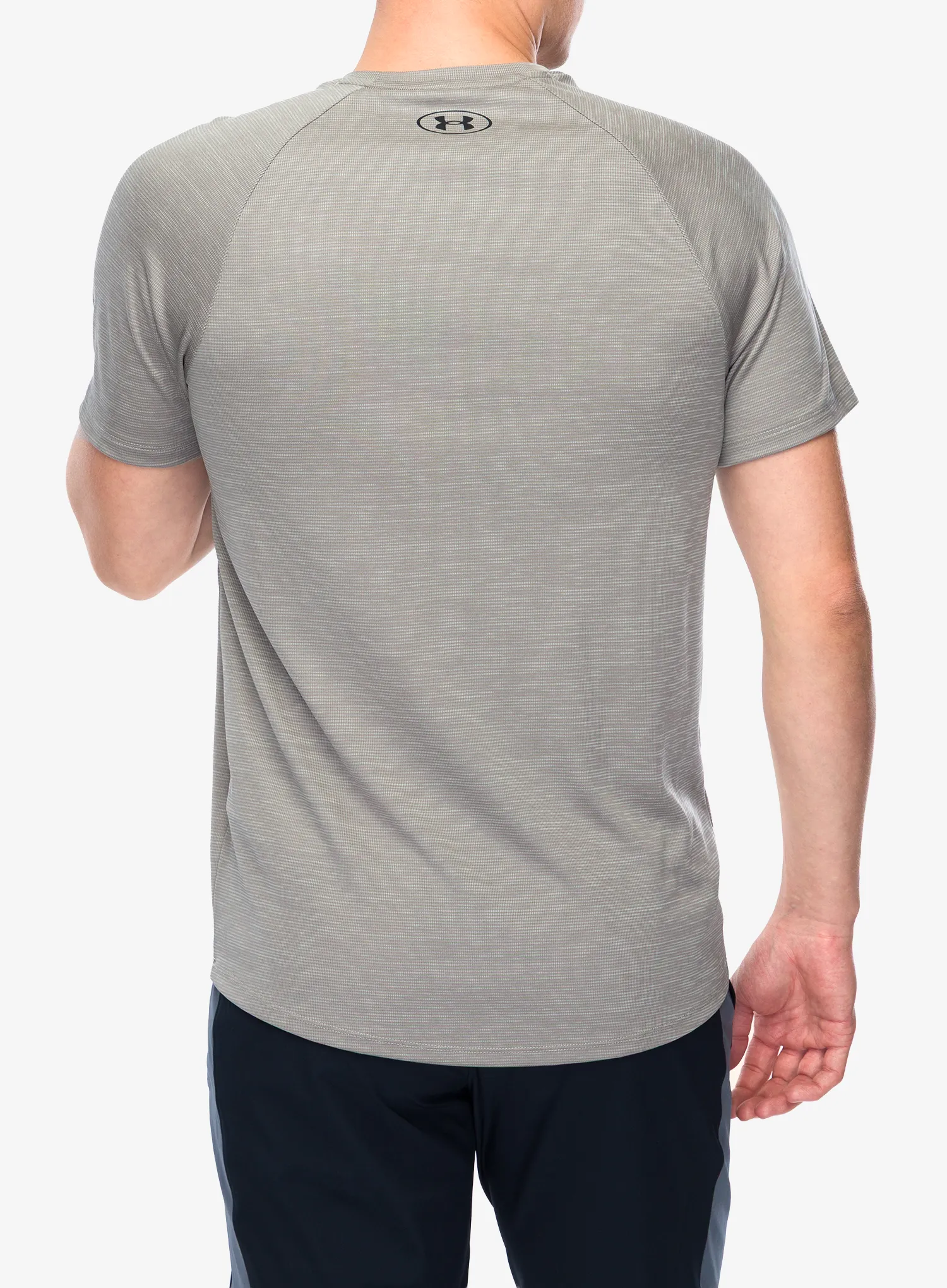 Funktionsshirt Under Armour Tech Textured S/S - taupe dusk/black