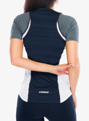 Funktionsshirt Damen Crazy Shirt Ionic - lake/blue