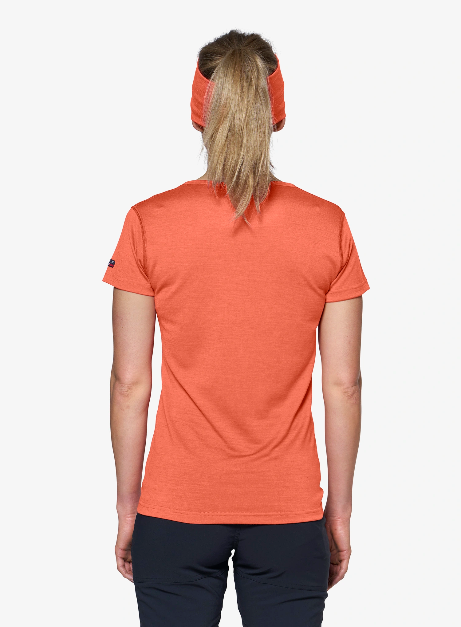 Funktionsshirt Damen Devold Breeze Merino 150 T-Shirt - coral