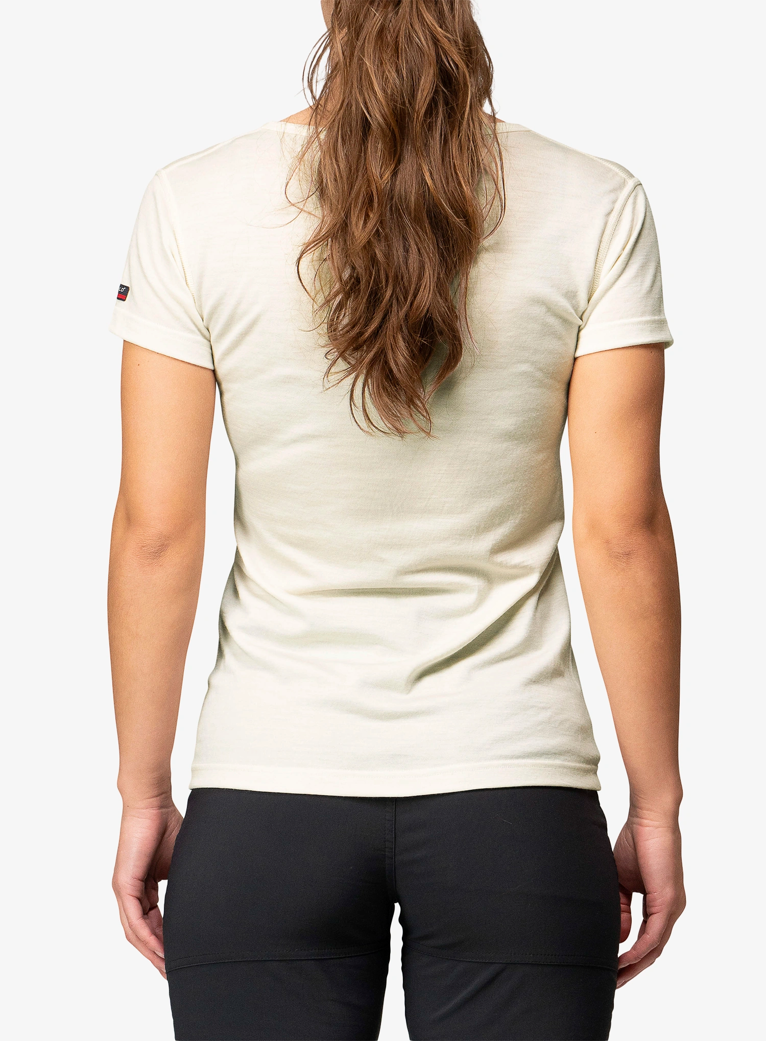 Funktionsshirt Damen Devold Breeze Merino 150 T-Shirt - white