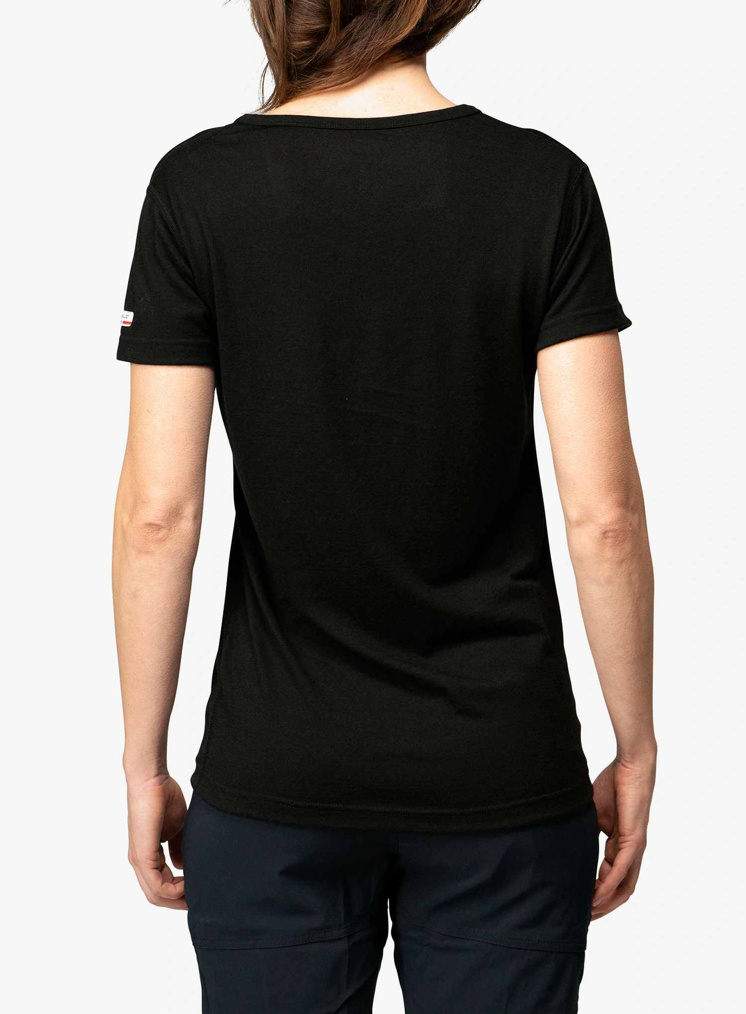 Funktionsshirt Damen Devold Breeze Plus Merino 200 T-Shirt - black