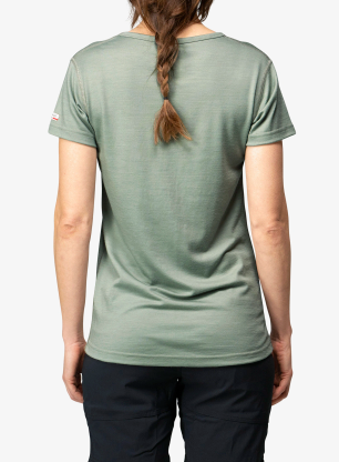 Funktionsshirt Damen Devold Breeze Plus Merino 200 T-Shirt - fog
