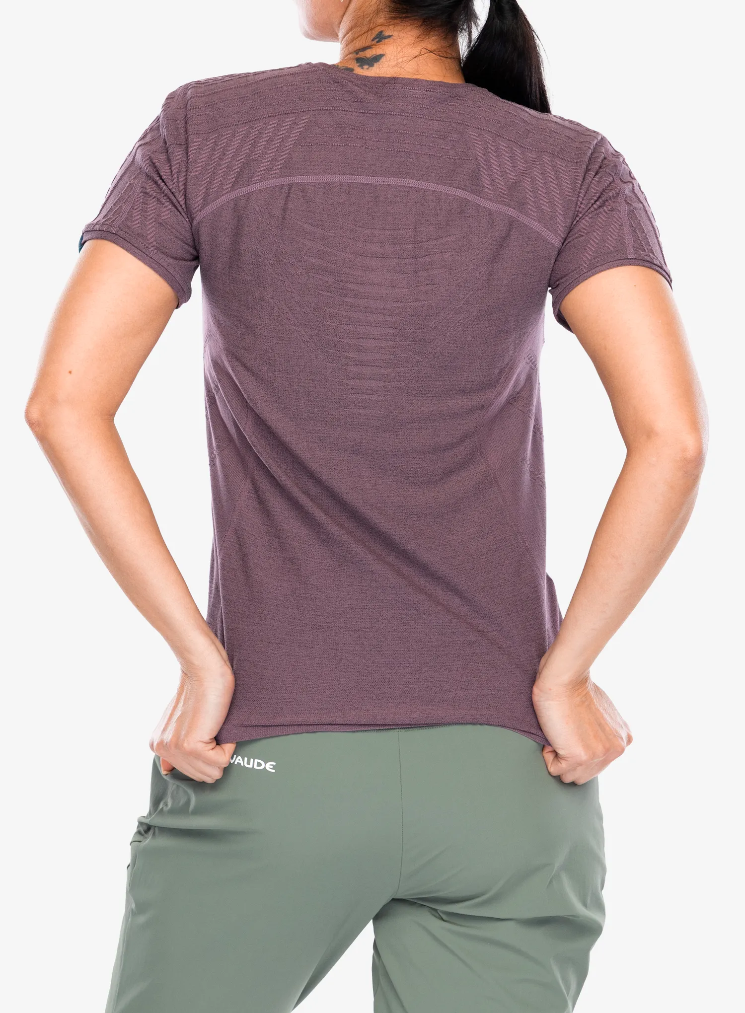 Funktionsshirt Damen UYN Sparkcross Self Layer Ow Shirt SS - mauve
