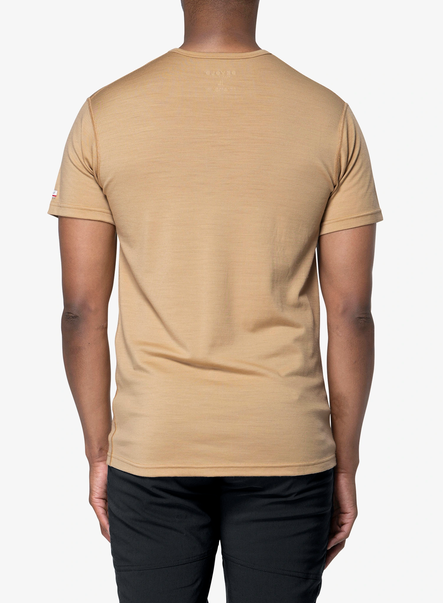 Funktionsshirt Devold Breeze Plus Merino 200 T-Shirt - oat