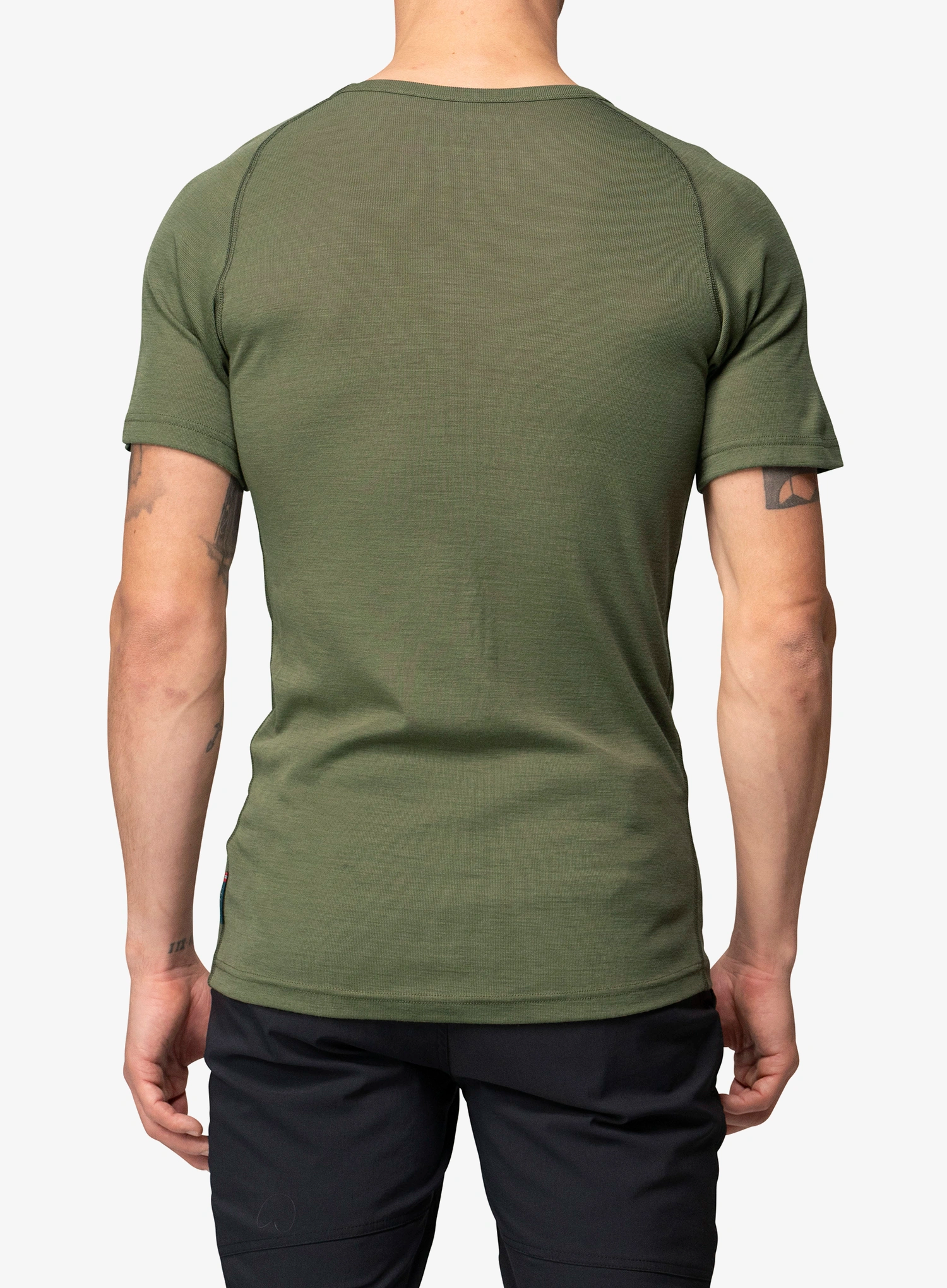 Funktionsshirt Devold Lauparen Merino 190 Base Tee - lichen