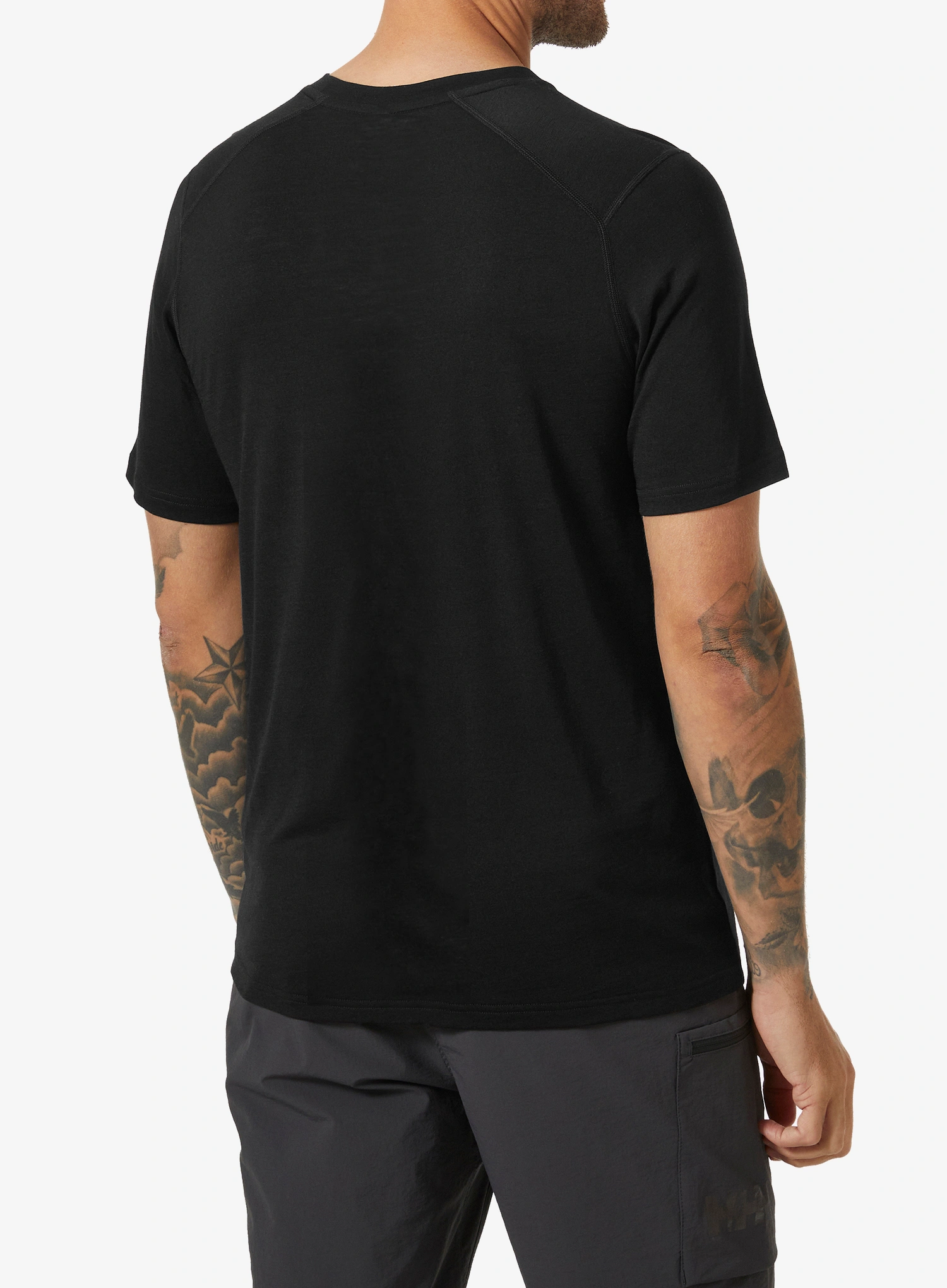 Funktionsshirt Helly Hansen Durawool T-Shirt - black