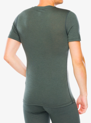 Funktionsshirt Odlo Merino 160 BL Top Crew Neck SS - urban chic