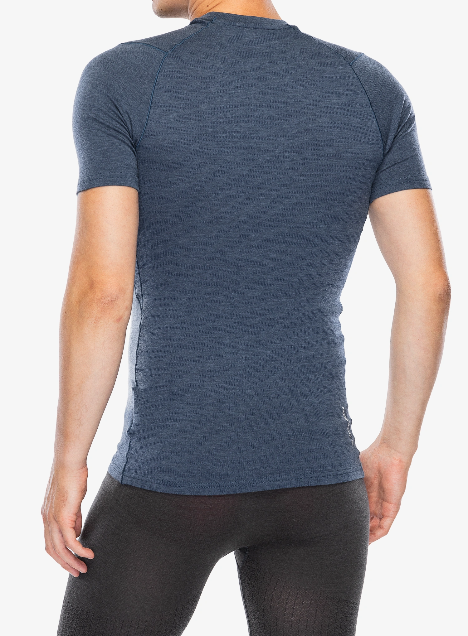 Funktionsshirt Salewa Cristallo Warm Alpine Merino Responsive SS - dark denim