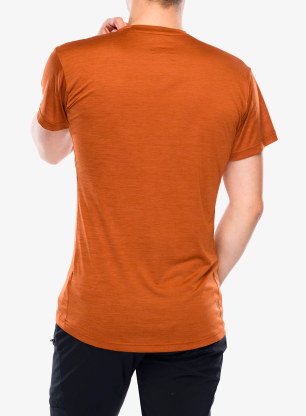 Funktionsshirt Salewa Puez Melange Dry S/S Tee - bombay brown melange