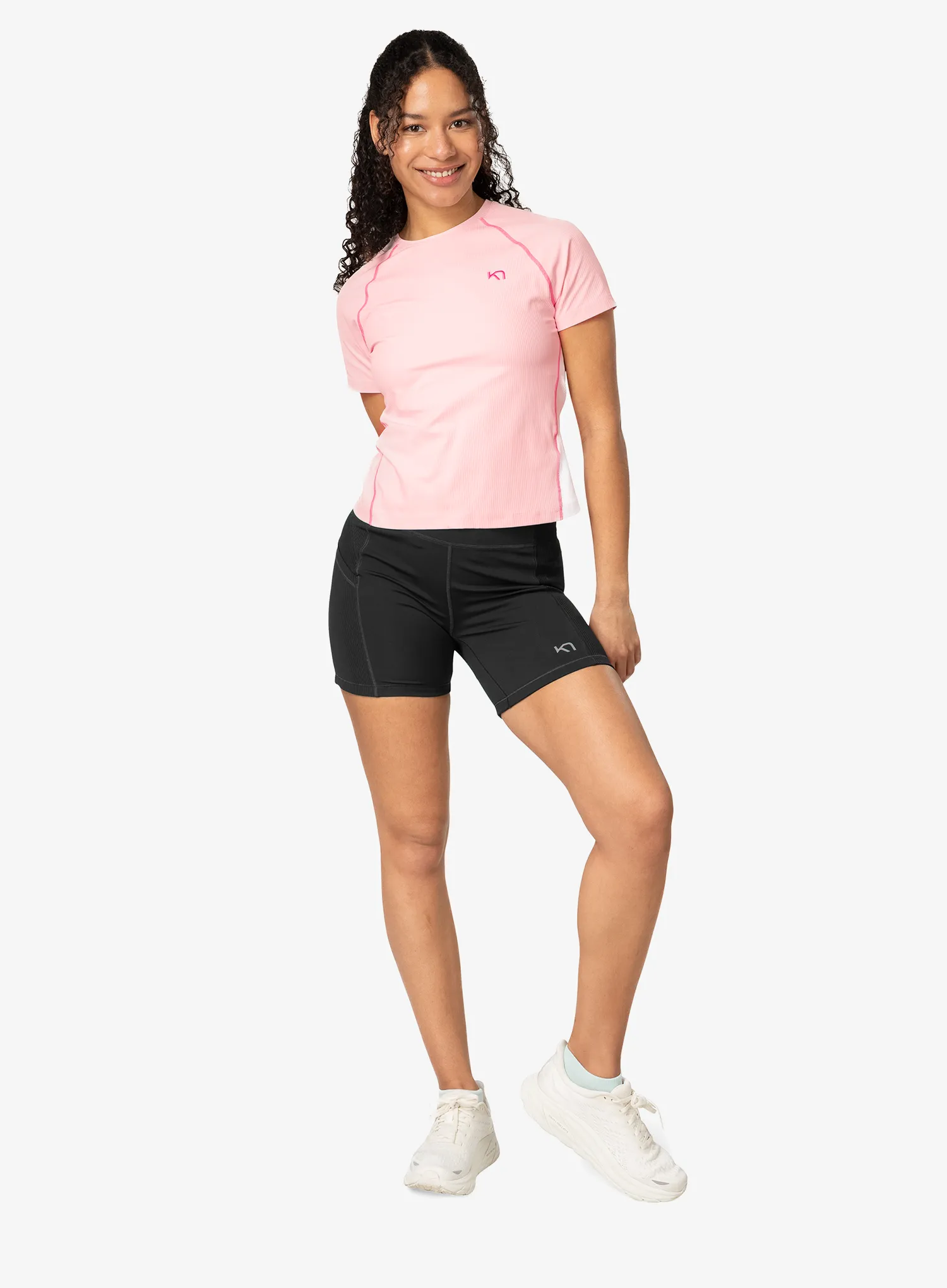 Sportshirt Damen Kari Traa Linnea Tee - cotton candy