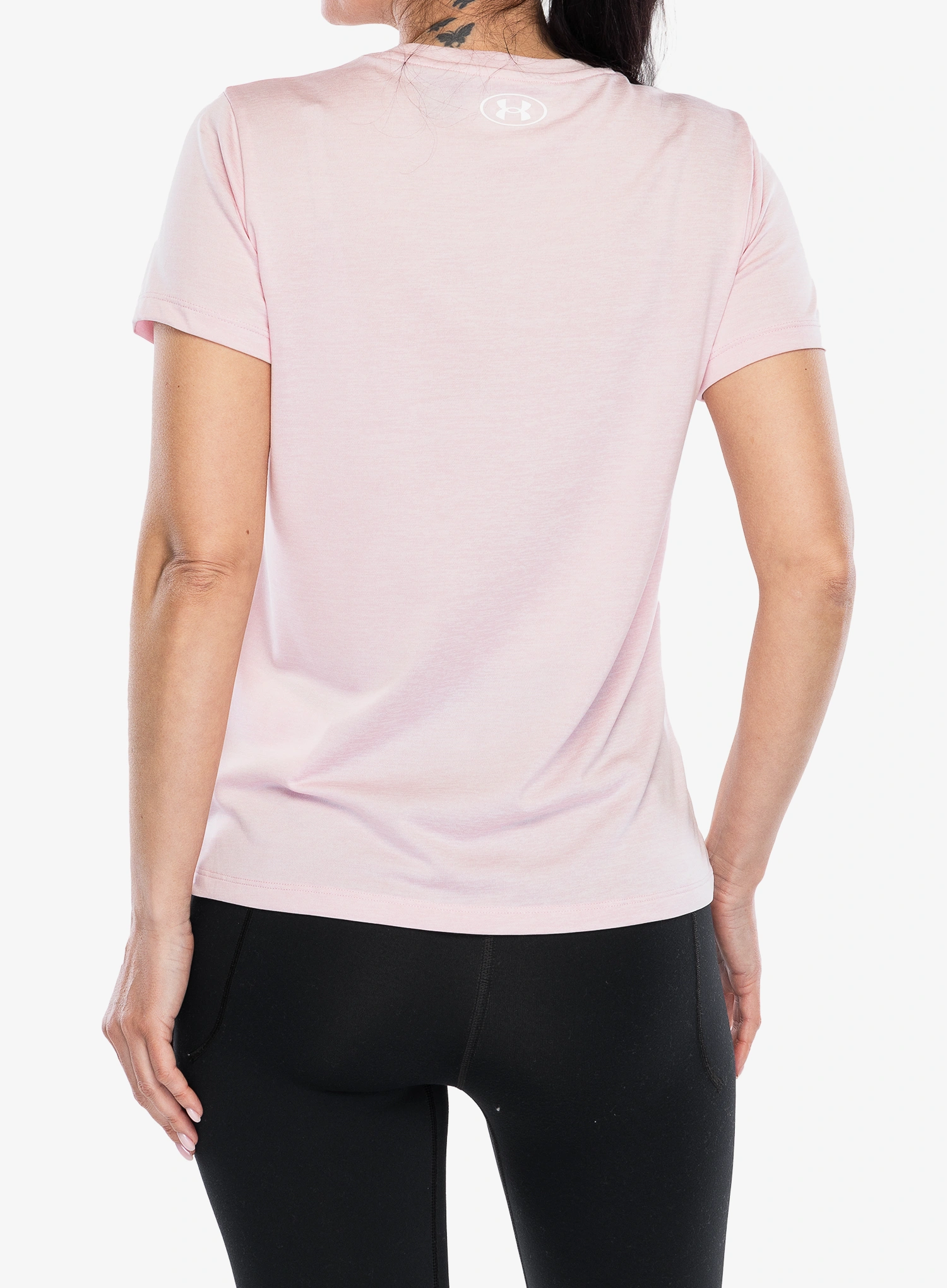 Sportshirt Damen Under Armour UA Tech Twist SS - prime pink/white