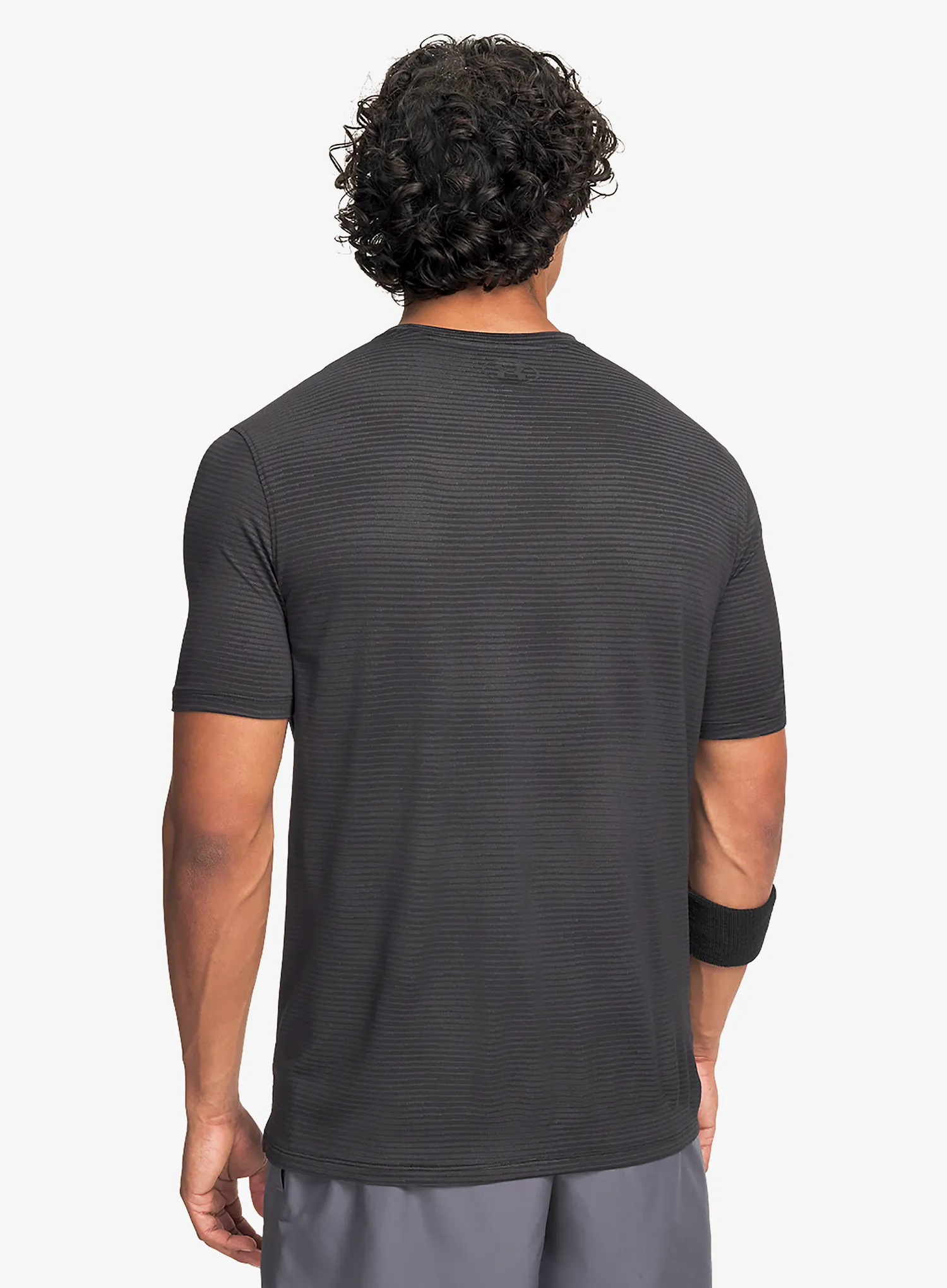 Trainingshirt Herren Under Armour Tech Vent VHS Jacquard SS - black/black