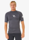 UV-Shirt Rip Curl Lycra Waves Upf Perf S/S - charcoal grey
