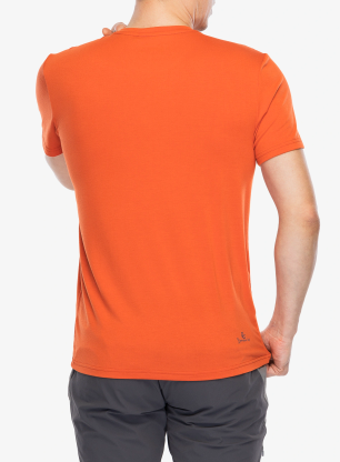 Shirt Viking Lenta Bamboo Light - orange/navy