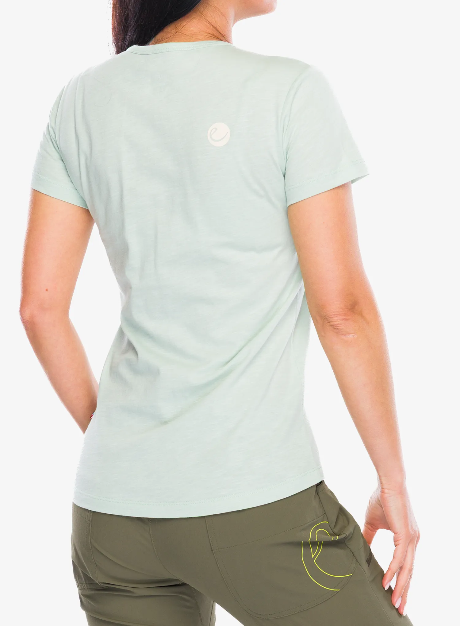 Klettershirt Damen Edelrid Highball T-Shirt V - spray
