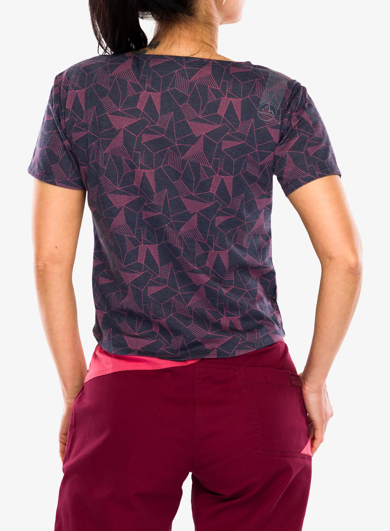 Klettershirt Damen La Sportiva Dimension T-Shirt - night sky/rosebay