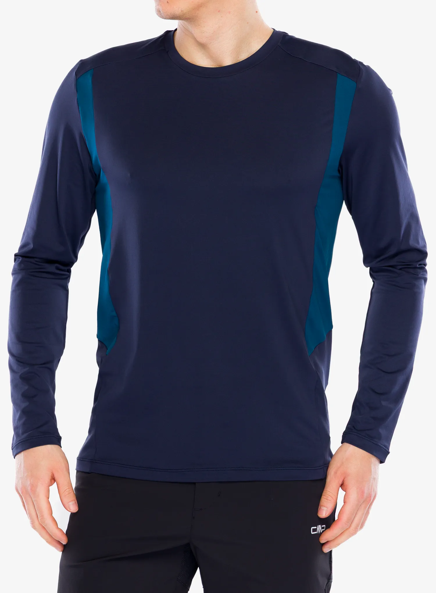 Pullover CMP Vivid T-Shirt - black blue