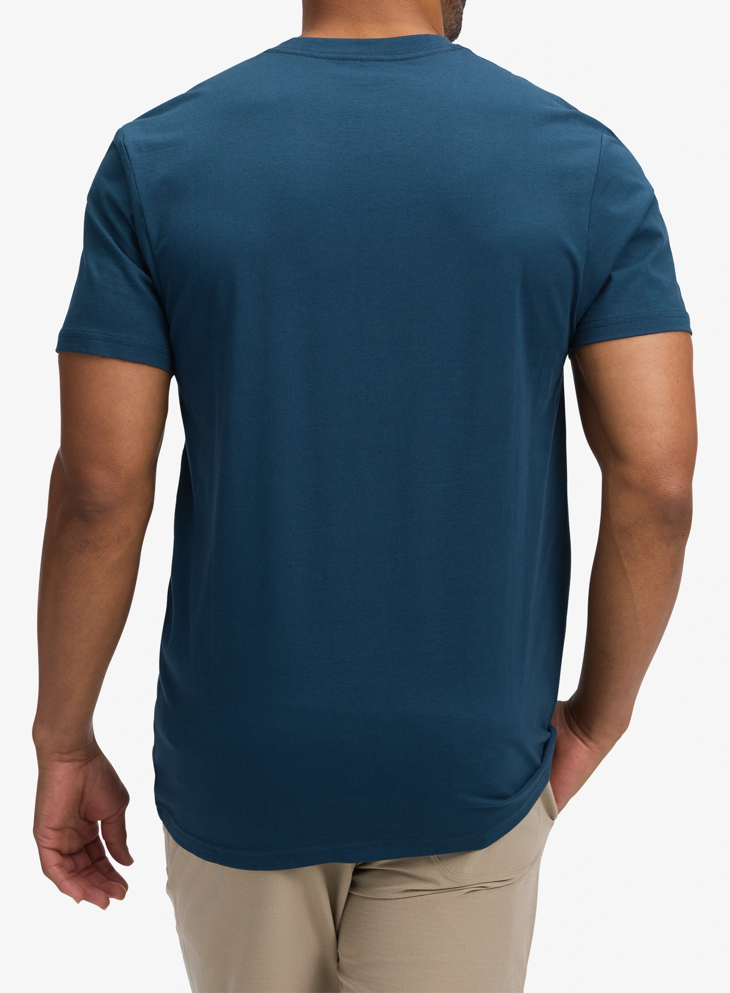 T-Shirt mit Aufdruck Black Diamond Mini Stacked SS Tee - indigo