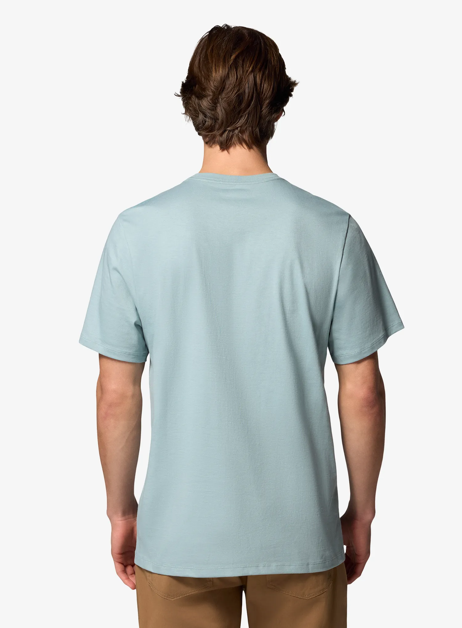 T-Shirt mit Aufdruck Columbia CSC Seasonal Graphic Tee - c.blue/heavenly stacked gem