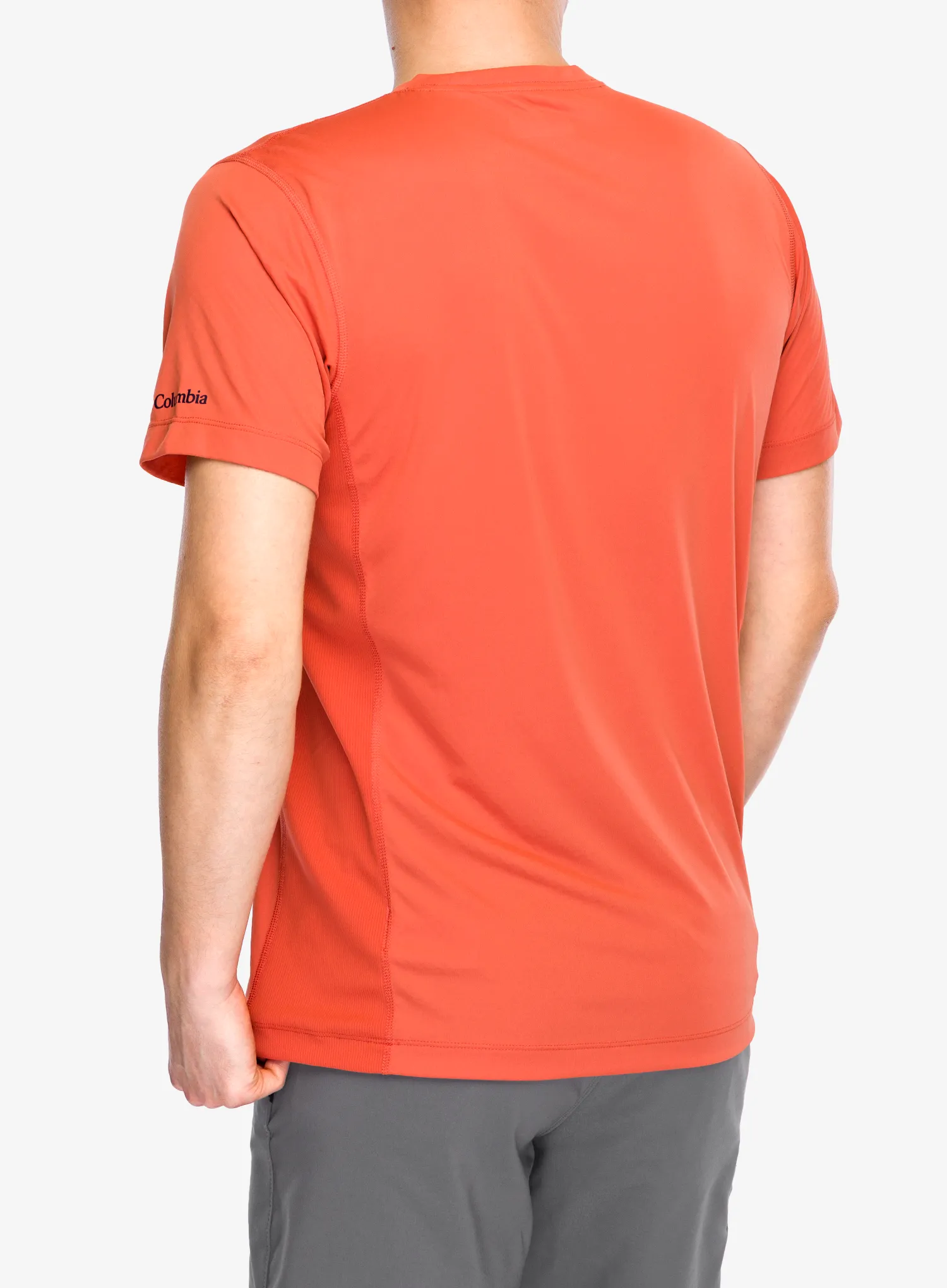 T-Shirt mit Aufdruck Columbia Zero Rules Light S/S Graphic Crew - tuscan/actively cooled