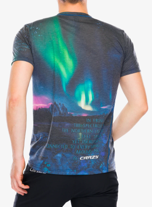 T-Shirt mit Aufdruck Crazy Shirt Legend - watercolor