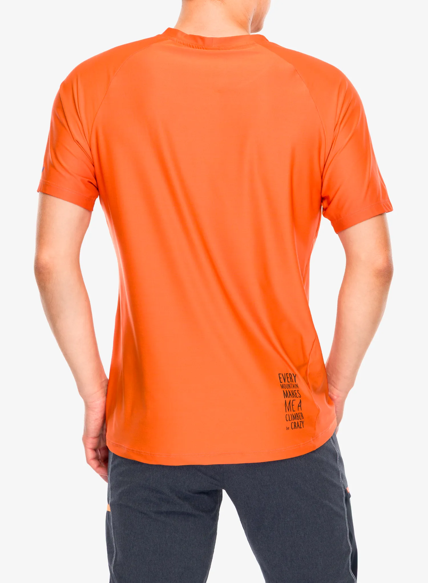 T-Shirt mit Aufdruck Crazy Shirt Logo - resina/avio