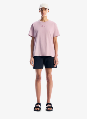 Bedruckte T-Shirt Damen Berghaus Cairn Essential Tee Af - alpine haze