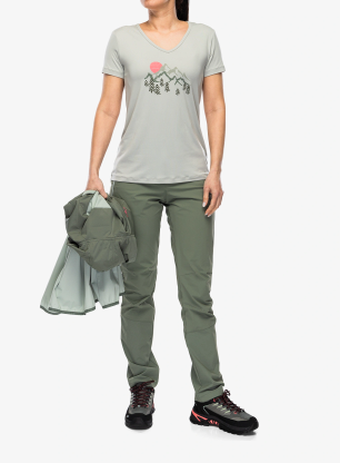 Bedruckte T-Shirt Damen CMP Missy T-Shirt - pistacchio