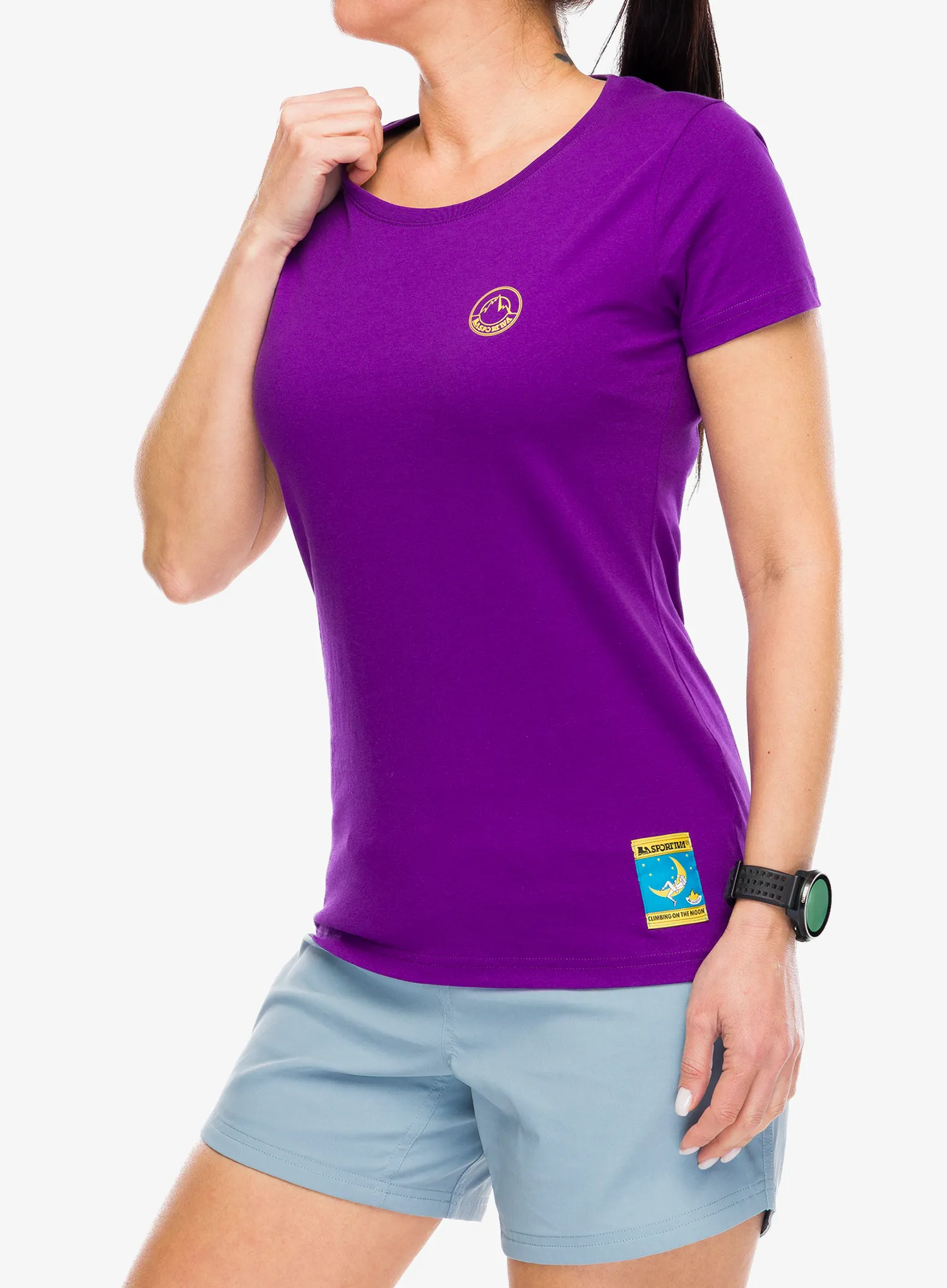 LaSportivaClimbingontheMoonT_Shirtpurpleyellow8058428289066d.webp