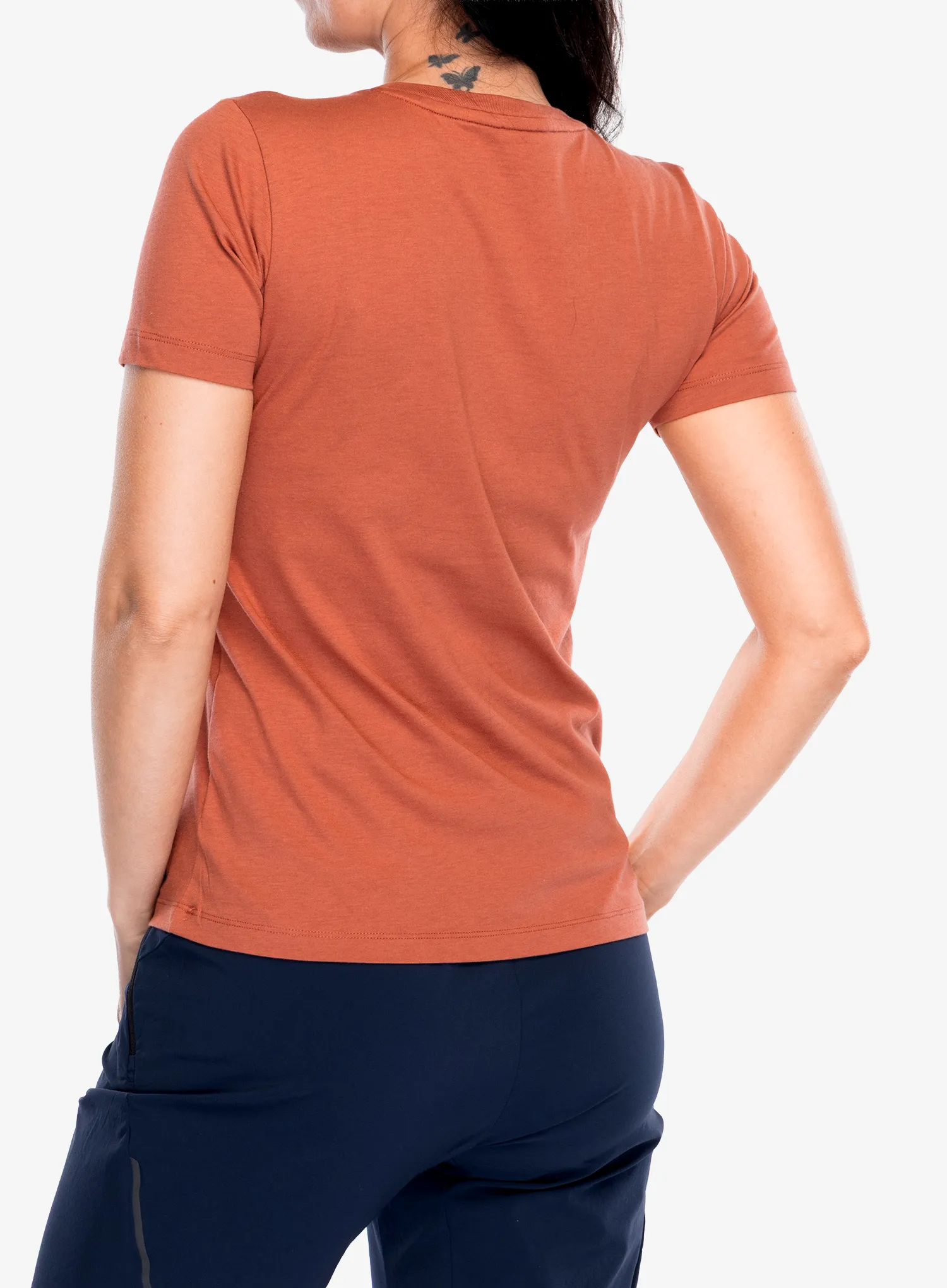 Bedruckte T-Shirt Damen Salewa Eagle 3Cime T-Shirt - etruscan red