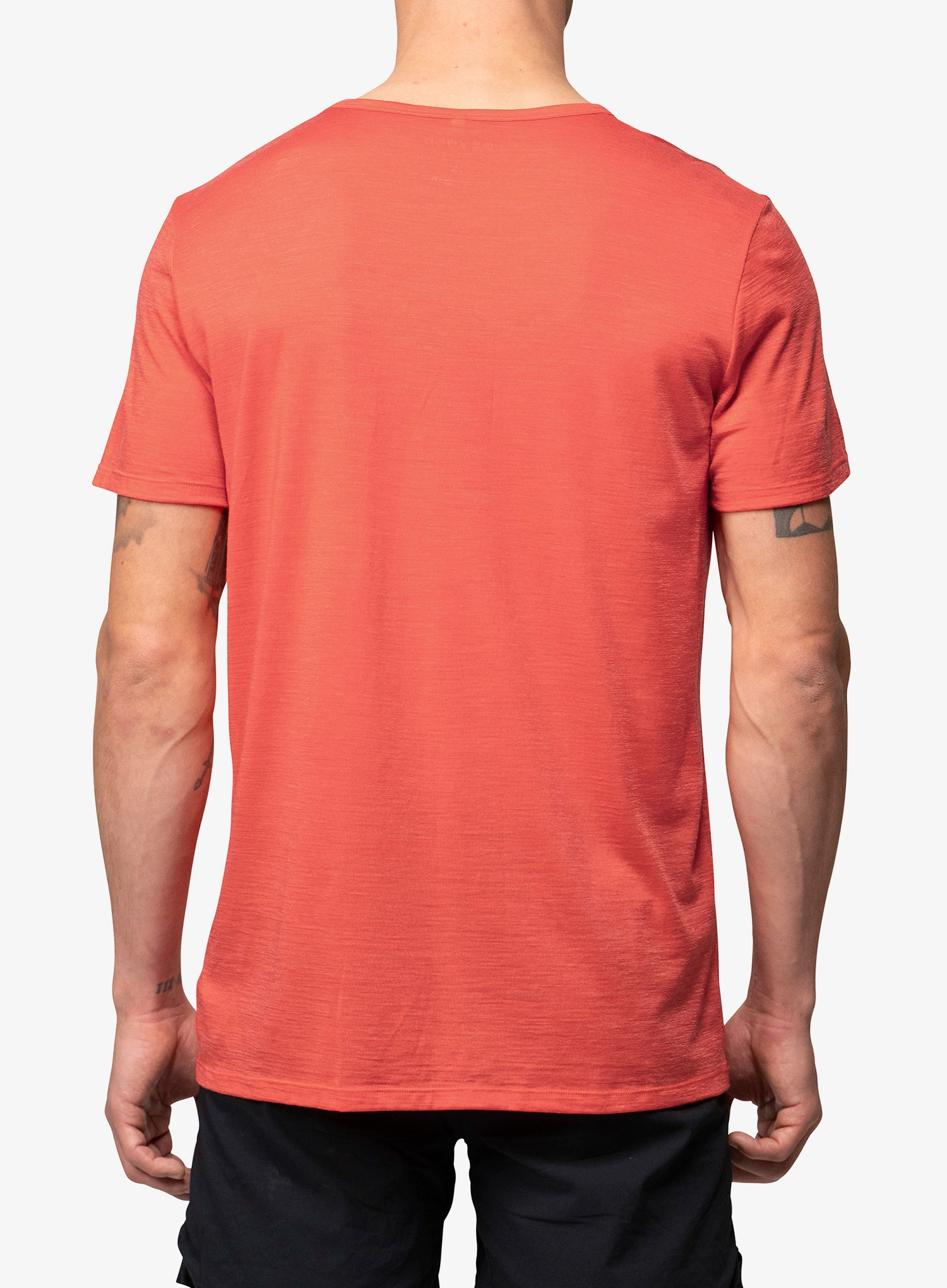 T-Shirt mit Aufdruck Devold Active Outline Tee - cayenne