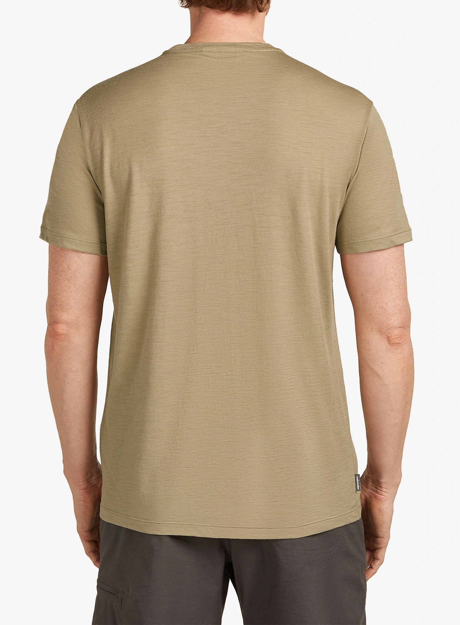 T-Shirt mit Aufdruck Icebreaker Merino 150 Tech Lite SS Tee Ruapehu Round - flagstone