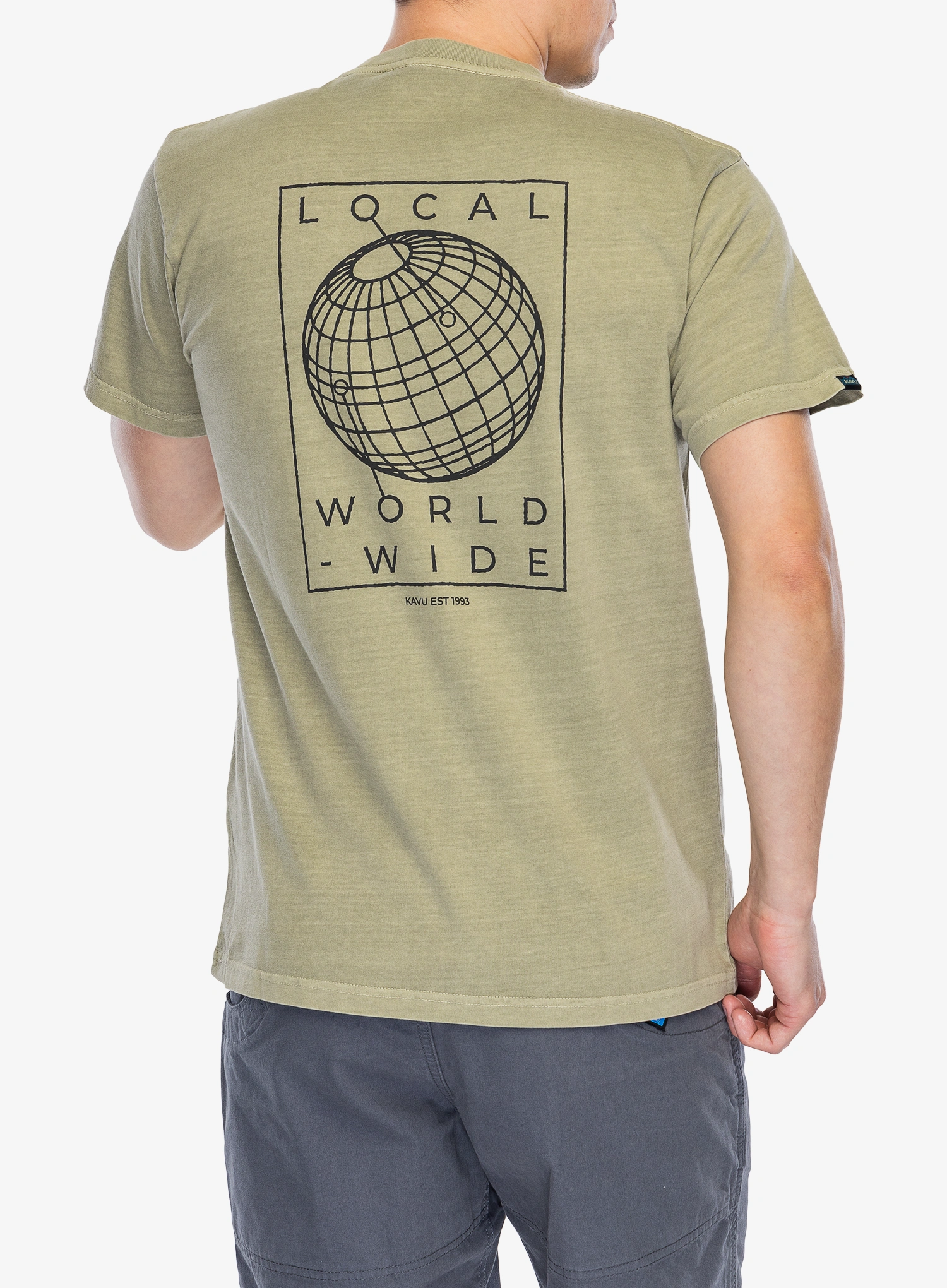 T-Shirt mit Aufdruck Kavu Geocentric - kelp forest