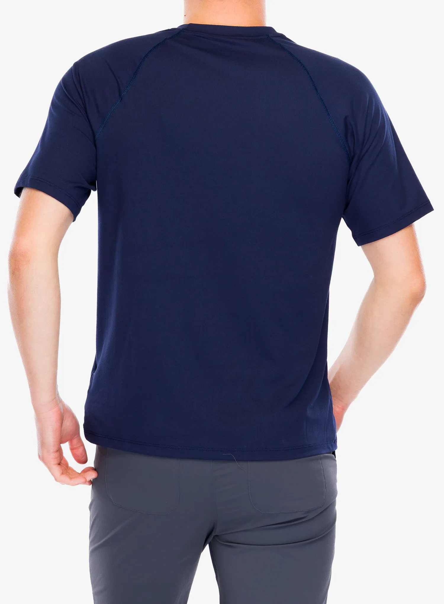 T-Shirt mit Aufdruck Marmot Windridge Graphic S/S - arctic navy