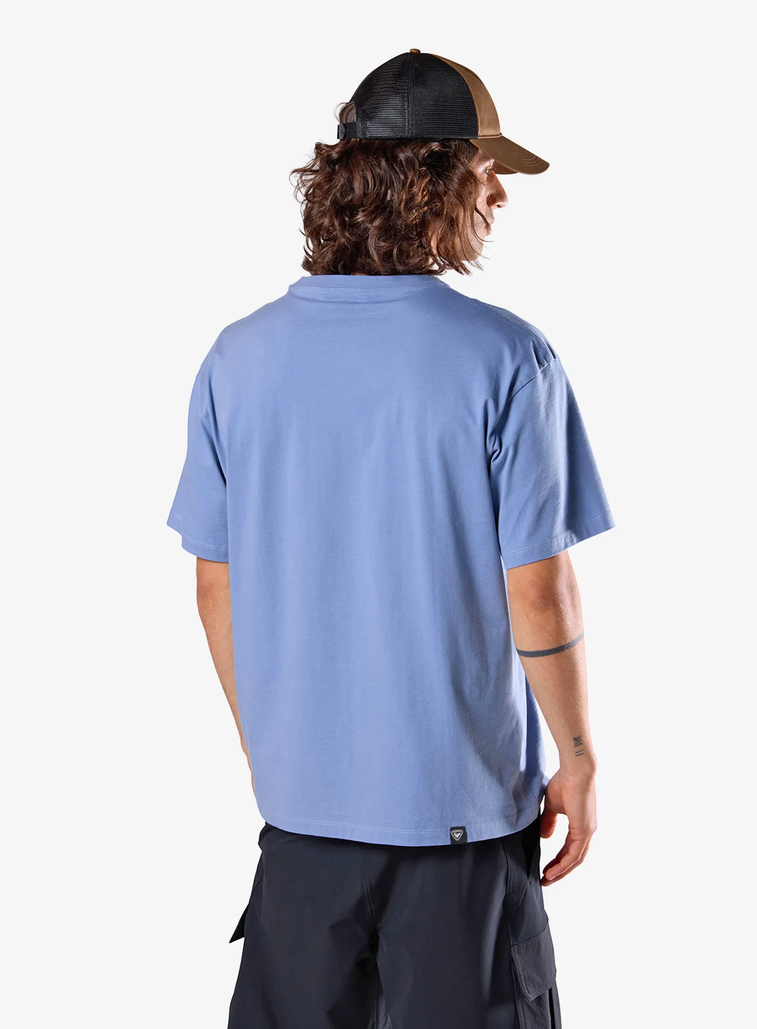 T-Shirt mit Aufdruck Rossignol Graphic Waterfall Tee - stonewash