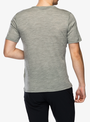 T-Shirt mit Aufdruck Salewa Eagle Eitd Merino T-Shirt - shadow
