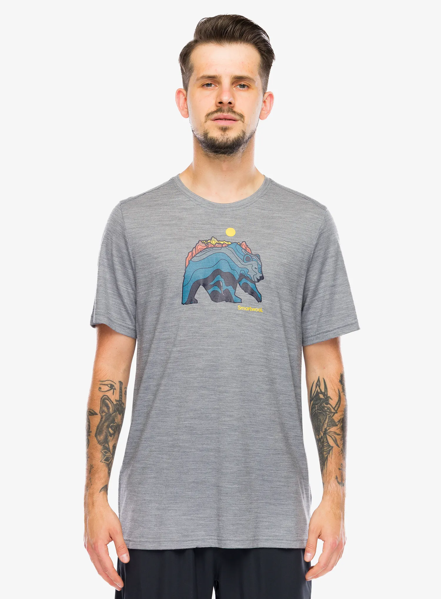 SmartwoolBearStrataActiveShortSleeveGraphicTee_lightgrayheather_ss26_019.webp