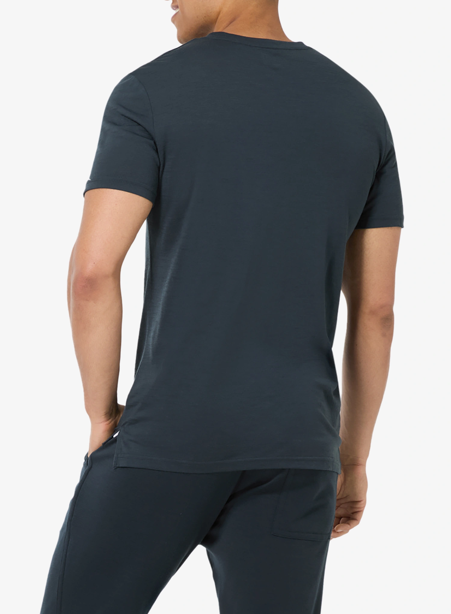 T-Shirt mit Aufdruck Super.natural Ascenders Tee - blueberry/vapor grey