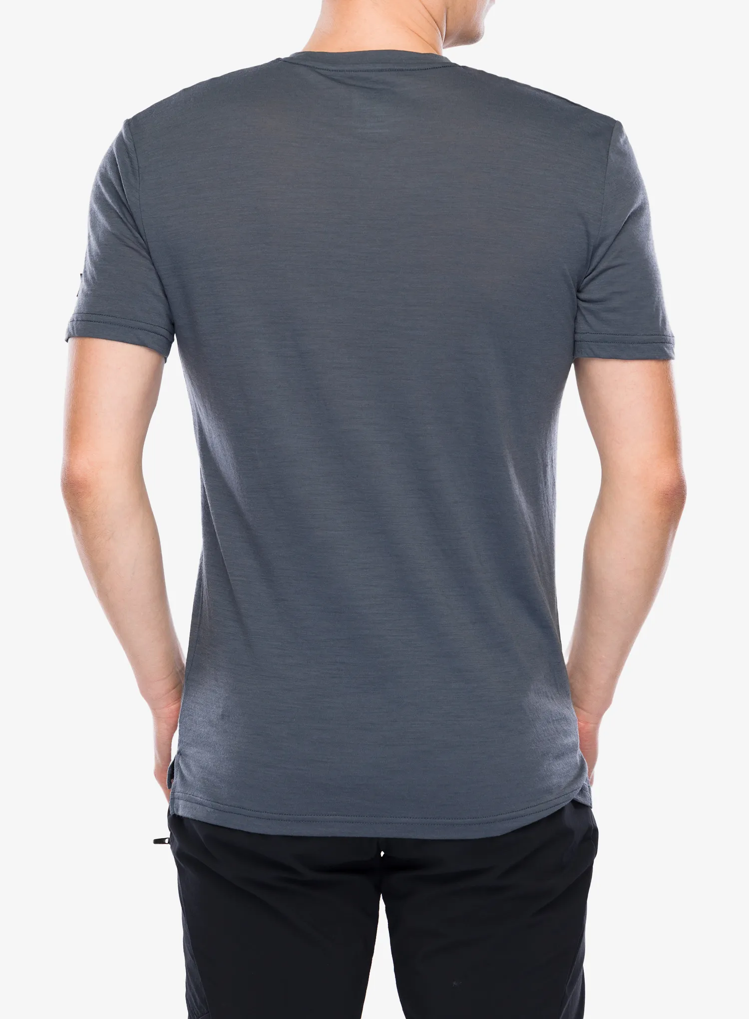 T-Shirt mit Aufdruck Super.natural Mountain Vibes Tee - turbulence blue/various