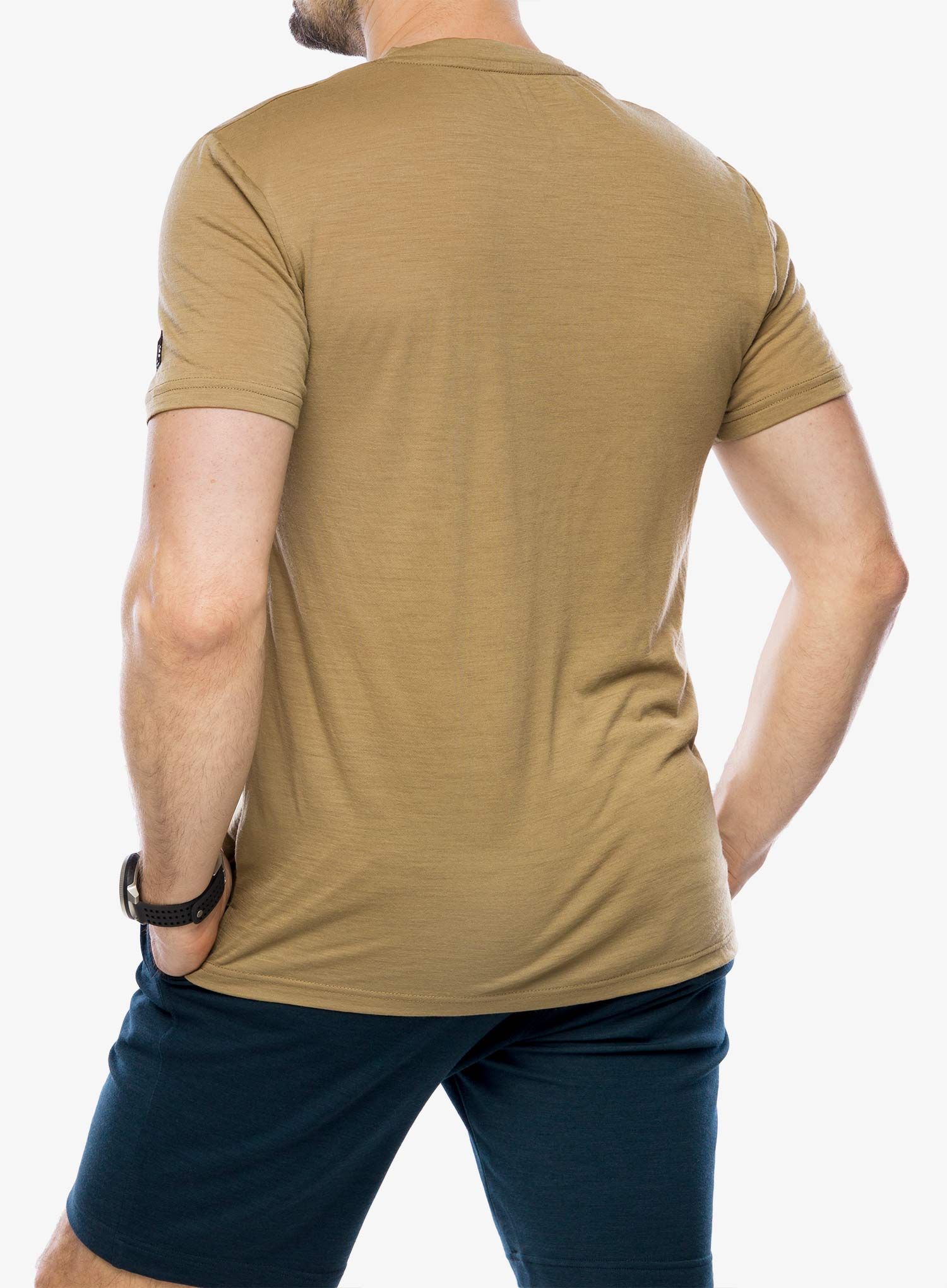 T-Shirt mit Aufdruck Super.natural Sn Sailor Tee - oak/jet black/dried sage