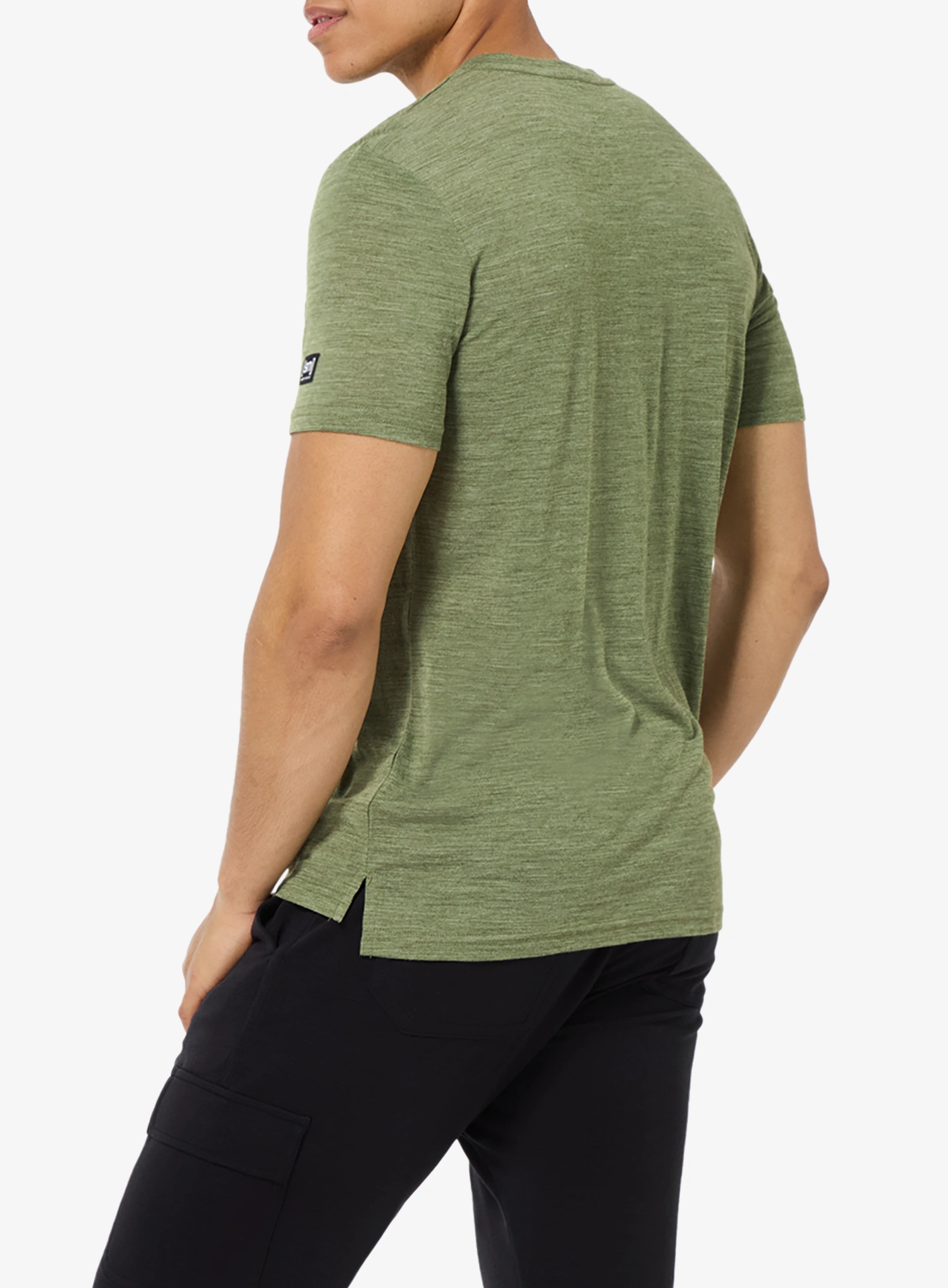 T-Shirt mit Aufdruck Super.natural Wonder Wald Tee - leaf mel/dark.s.mel/chilli