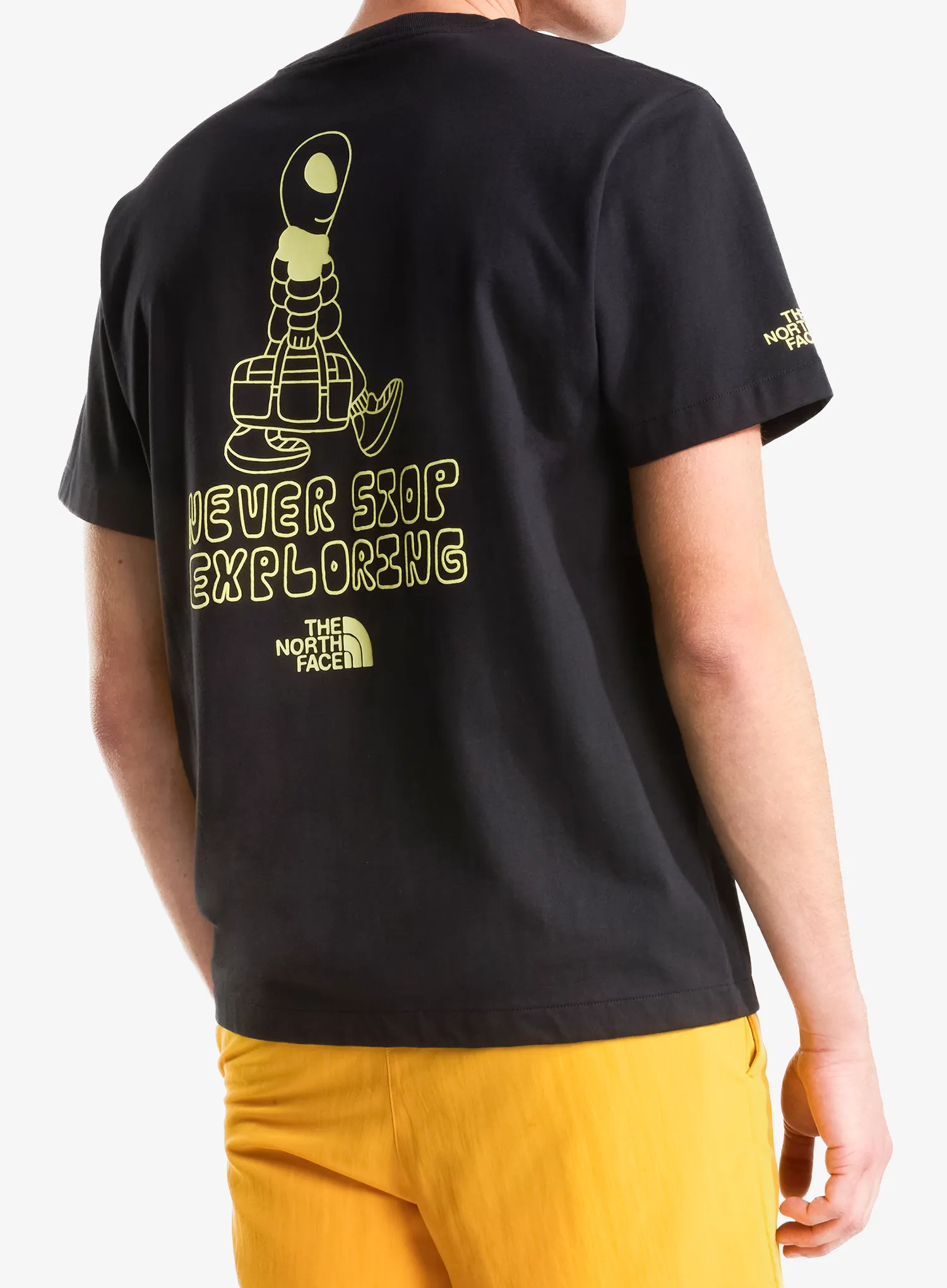 T-Shirt mit Aufdruck The North Face Alien  Relaxed Short Sleeve Tee - tnf black