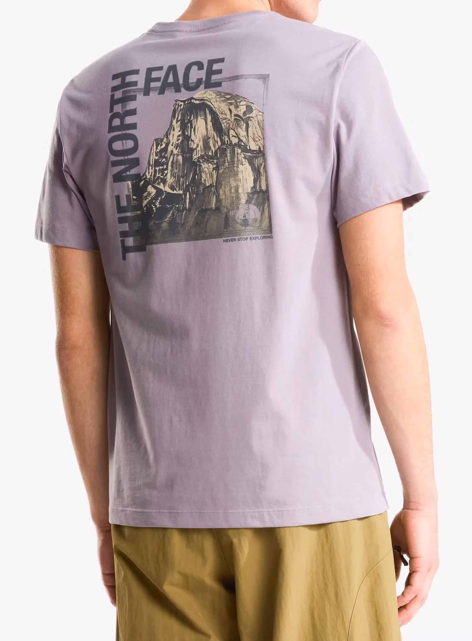 T-Shirt mit Aufdruck The North Face Half Dome Photo Reg SS Tee - transcendent