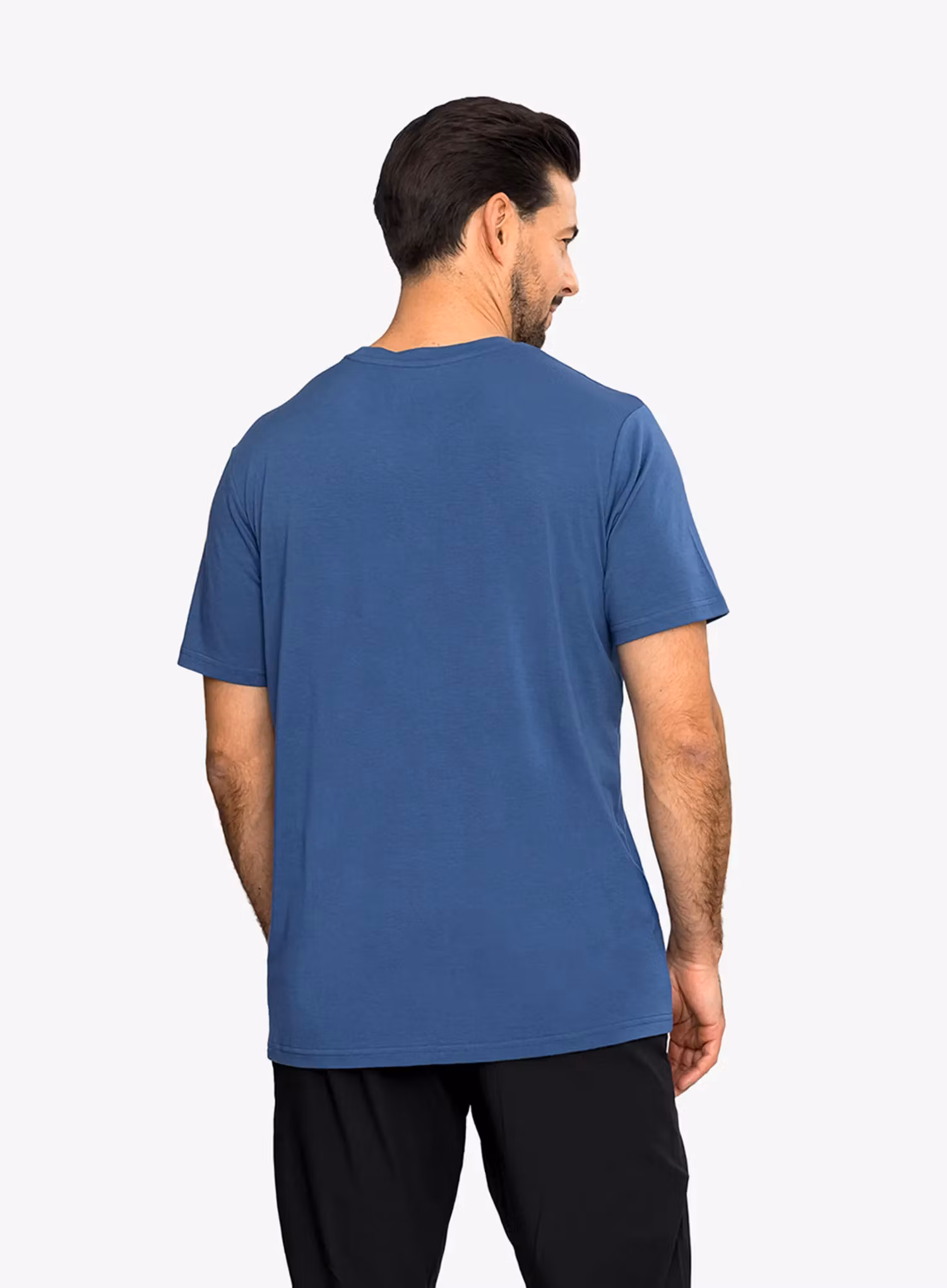 T-Shirt mit Aufdruck Viking Lenta Bamboo Light - navy
