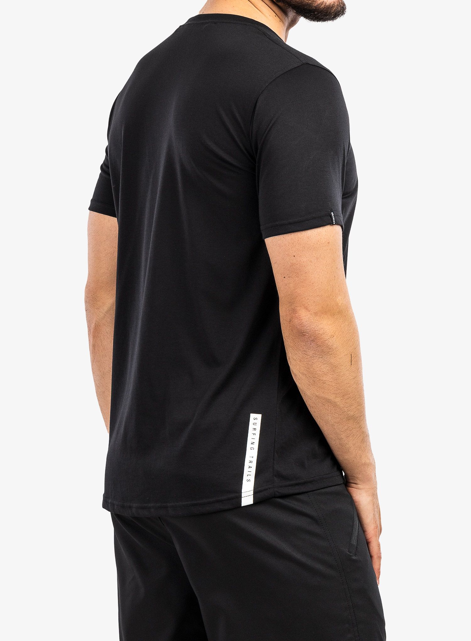 Fahrradtrikot Herren ION Logo SS DR - black